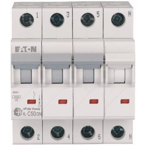 Intrerupator automat modular 3P+N 50A 4,5kA clasa C Eaton