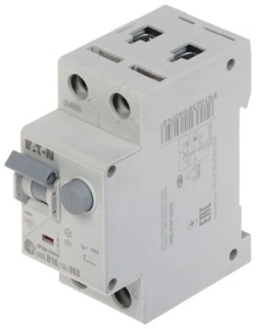 RCBO Intrerupator automat/ diferential combinat 1P+N 10A/30mA 6kA curba B Eaton