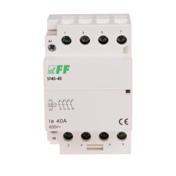 Contactor pe sina 40A 4NO, bobina 230V F@F