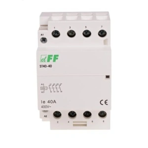 Contactor pe sina 40A 4NO, bobina 230V F@F