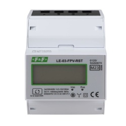 Contor modular trifazat digital 100A MID cu resetare F&F