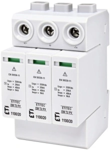 Descarcator supratensiune ETITEC EM T2 PV 1100/20 ETI