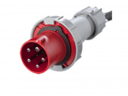 Fisa industriala trifazata 400V 5P 125A 6h IP67 Famatel