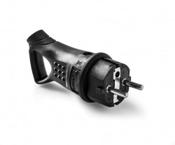 Stecker schuko 230V 16A IP44 cu inel Famatel