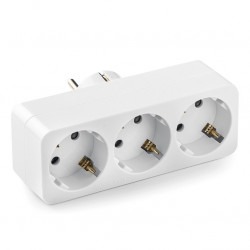 Adaptor triplu schuko 16A 230V IP20 Famatel