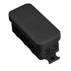 Doza aparenta neagra 90x43x39mm IP55 Famatel