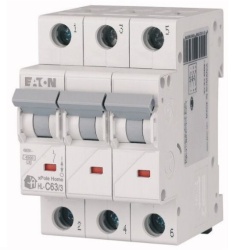 Intrerupator automat modular 3P 63A 4,5kA clasa C Eaton