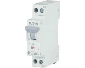 Intrerupator automat intr-un singur modul 1P+N 32A 4,5kA clasa C Eaton