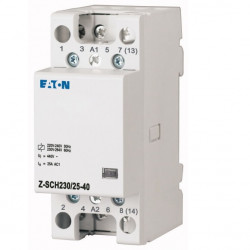 Contactor pe sina 25A 4NO Z-SCH230/25-40, bobina 230V AC-1 Eaton