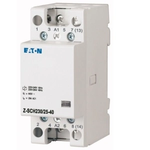 Contactor pe sina 25A 4NO Z-SCH230/25-40, bobina 230V AC-1 Eaton