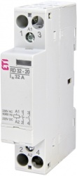 Contactor pe sina 32A 2NO , bobina 230V AC/DC ETI