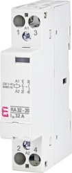 Contactor pe sina 32A 2NO , bobina 230V AC ETI