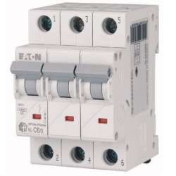 Intrerupator automat modular 3P 6A 4,5kA clasa C Eaton