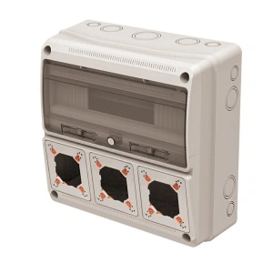 Tablou electric AcquaCOMBI 16M cu loc de prize predecupate IP65 Famatel