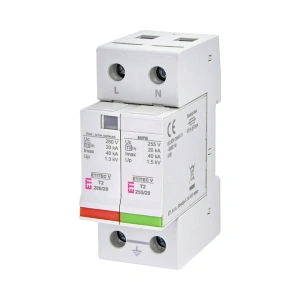 Descarcator supratensiune ETITEC V T2 280/20 1+1 230V ETI