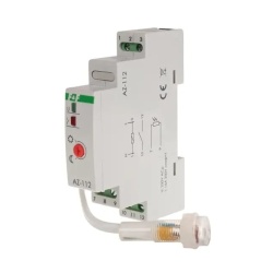 Intrerupator crepuscular AZ-112 pe sina DIN F@F