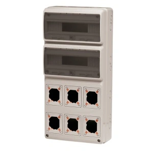 Tablou electric AcquaCOMBI 32M cu loc de prize predecupate IP65 Famatel