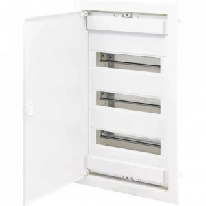 Tablou electric KLV 42 module, incastrat, cu plastroane, usa metalica IP40 Eaton