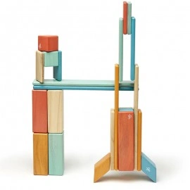Set 24 piese din lemn magnetic, Tegu Sunset - Img 4