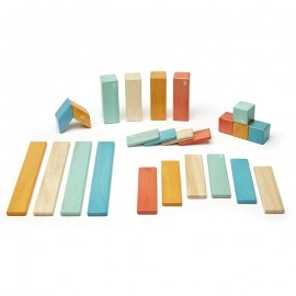 Set 24 piese din lemn magnetic, Tegu Sunset - Img 5