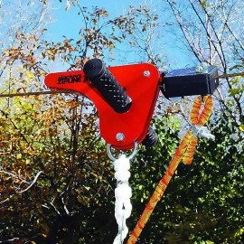Sistem de franare tiroliana Slackers Zipline - Img 3