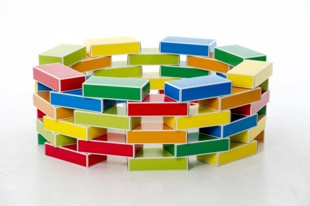Caramizi Buntbox Color din carton reciclat - Img 2