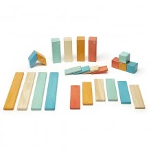 Set 24 piese din lemn magnetic, Tegu Sunset - Img 5