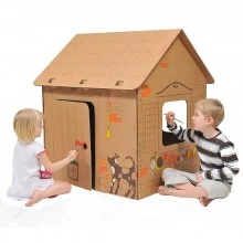 Proiect din carton casa Cabin - Img 2