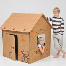 Proiect din carton casa Cabin - Img 3