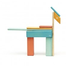 Set 24 piese din lemn magnetic, Tegu Sunset - Img 2