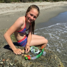 Set Snorkeling Junior "Bermuda" Schildkröt