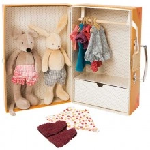 Dulapiorul-valiza al lui Nini si al lui Sylvain - Moulin Roty
