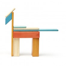 Set 24 piese din lemn magnetic, Tegu Sunset