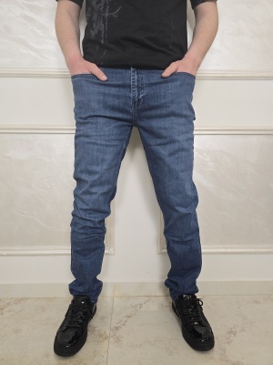 Мъжки дънки relaxed fit в синьо Electra