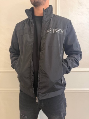 Мъжко преходно яке AJ 81 FASHION в черно MQ79