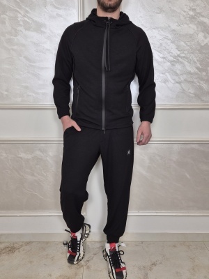Мъжки спортен екип в черно Premium Black