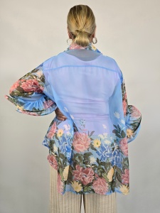 Дамска шифонена риза "Fiore" - Img 4