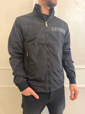 Мъжко преходно яке AJ 81 FASHION в черно MQ79