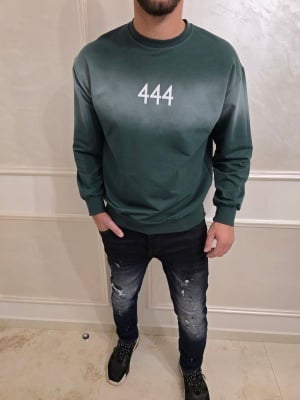 Мъжка блуза в цвят петрол с 444 - Img 1