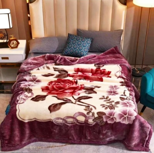 Patura Cocolino 4 kg Groasa/ 200x230 cm/Moderna/ Calduroasa/ Microfibra/ HOMP-008