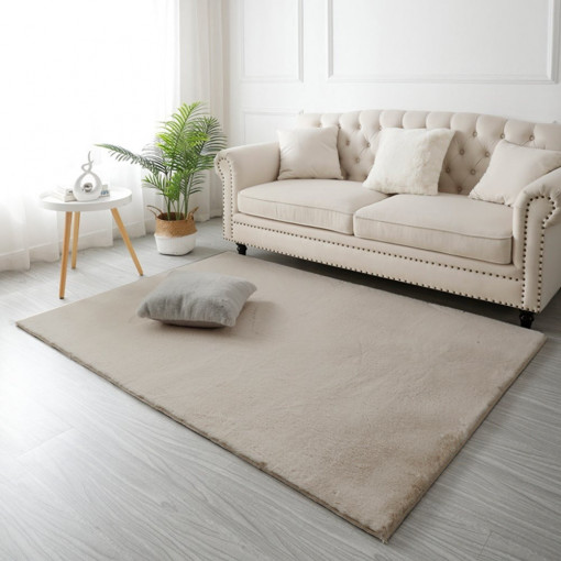 Covor Pufos, SOFTLINE, CAMEL , Living, Dining room, Sufragerie, Dormitor, Hol