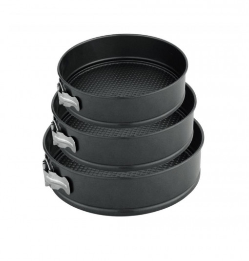 Set 3 Forme Prajituri (Tort) Teflon, GRUNBERG HOMK-17