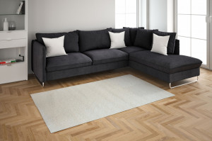 Covor Pufos,Living,Dining Room, Modern, Elegant, Dormitor,Sufragerie,Hol , ALB SUPERSHAGGY - Img 4