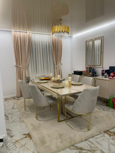 Covor Modern Pufos Raschel Softline Bej - Living, Dining room ,Sufragerie, Dormitor, Hol - Img 2