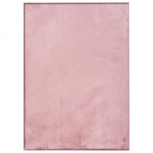Covor Modern Pufos Raschel Softline Roz - Living, Dining room ,Sufragerie, Dormitor, Hol - Img 3