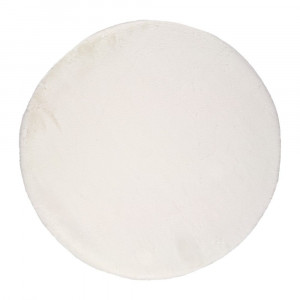 Covor Modern Pufos Raschel Softline Alb - Living, Dining room ,Sufragerie, Dormitor, Hol - Img 3