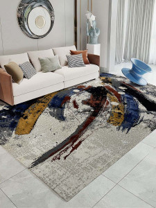 Covor Living, Modern, Elegant, Dormitor/Sufragerie, Multicolor, Atlantis Picaso - Img 1