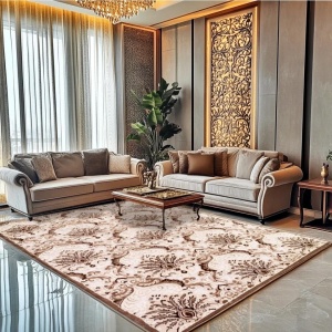 Covor Modern, Covor Living,Dining Room, Modern, Elegant, Dormitor,Sufragerie Hol ,Model BAROK BEJ/MARO Mira - Img 1