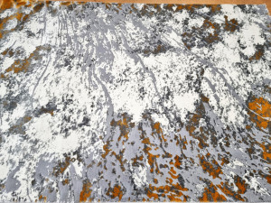 Covor Modern,Zaraza,Elegant,Living,Dormitor,Sufragerie,Gri,Antracit,Galben,Model Abstract - Img 6