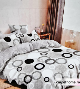 Set Lenjerie Pat Finet,Fin,Calitate ,2 Persoane,6 Piese ,HOMC-6134